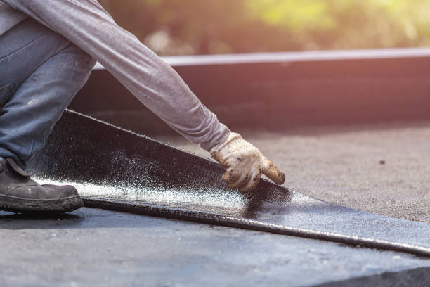 Professional Exterior Waterproofing technician working in Alvordton, OH